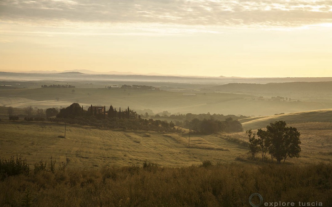 Alba sulla Tuscia