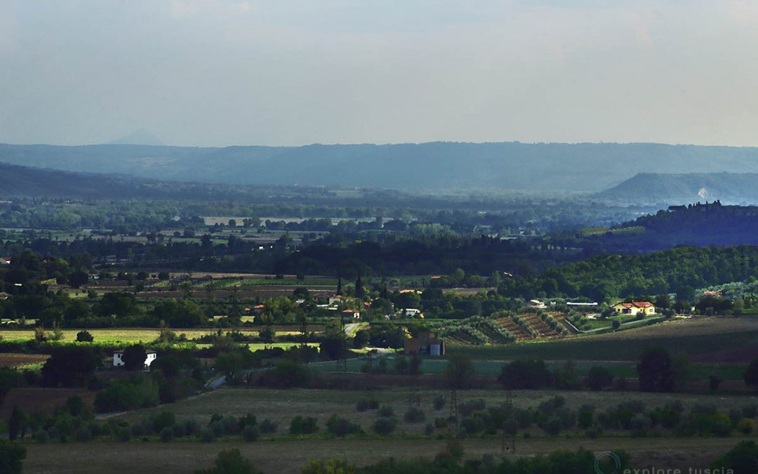 La valle del Tevere da Castiglione