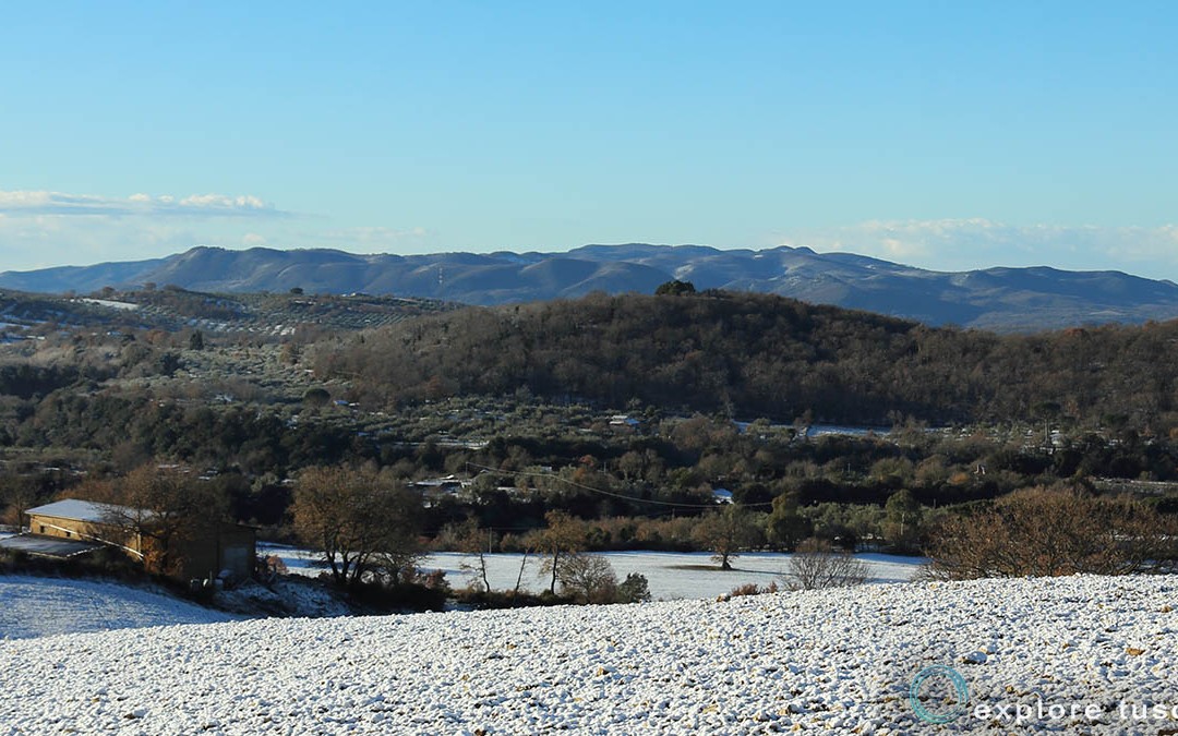 I Monti della Tolfa e la Campagna
